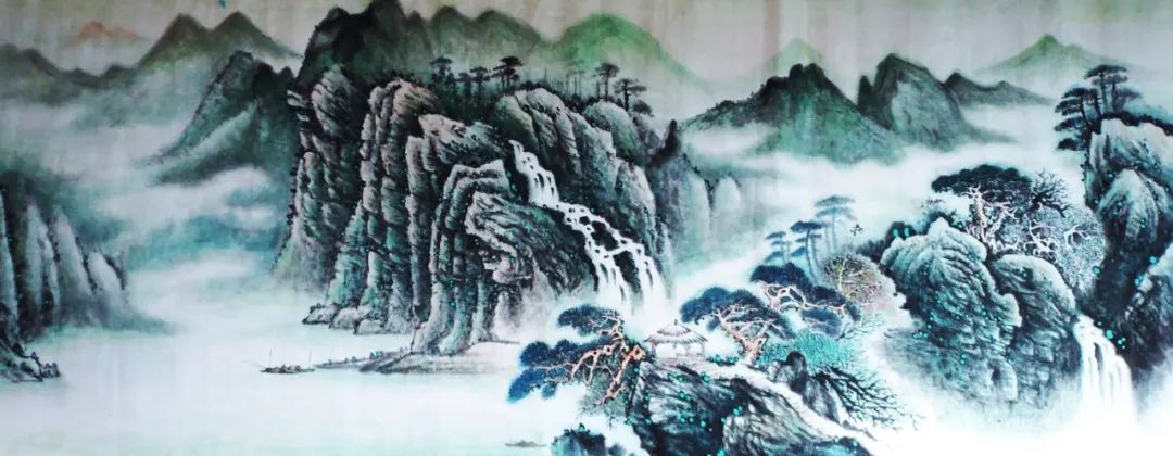 "国宴国酒 艺术茅台"——中国书画名家周成江