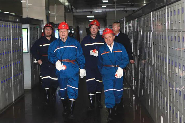 肖亚宁到王庄煤矿调研"三零"创建工作