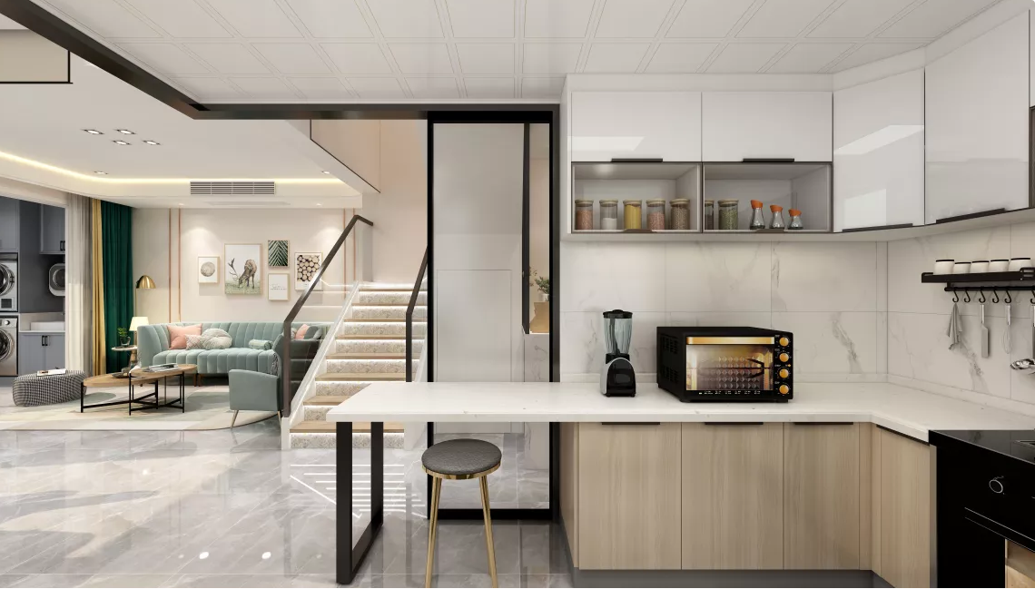 曲江国风世家89平现代简约风格