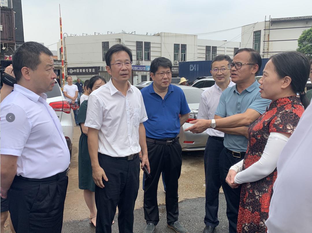 宋铀副市长来区调研2020年城镇污水管网建设项目