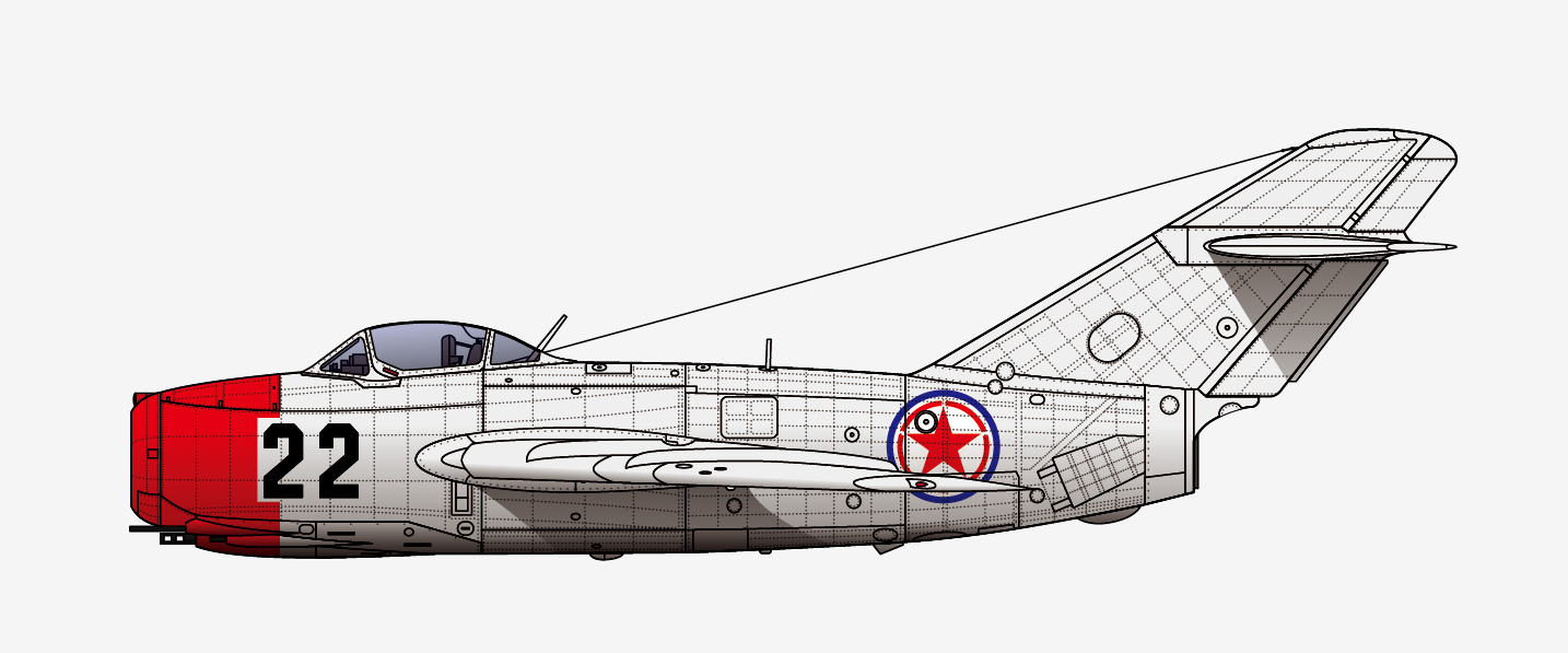 红星照耀"米格走廊"——苏联空军的米格15王牌们