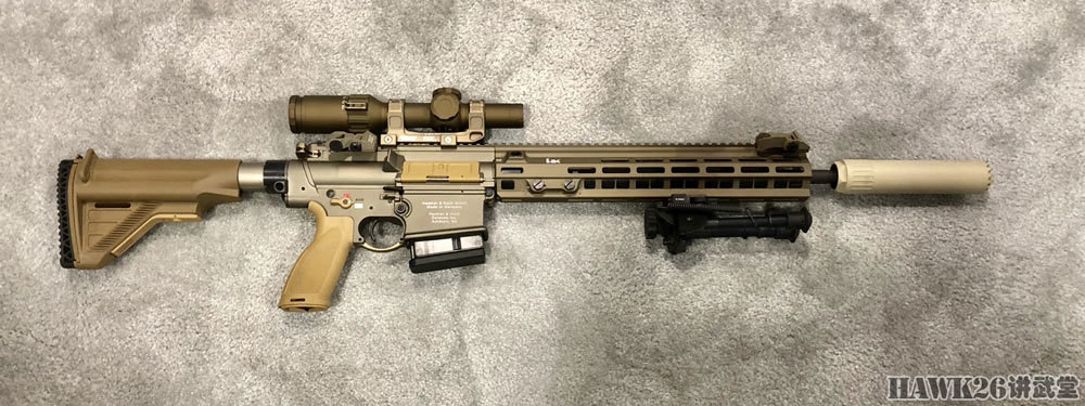 2023年美国陆军m110a1班组精确射手步枪全部列装 总计6000支