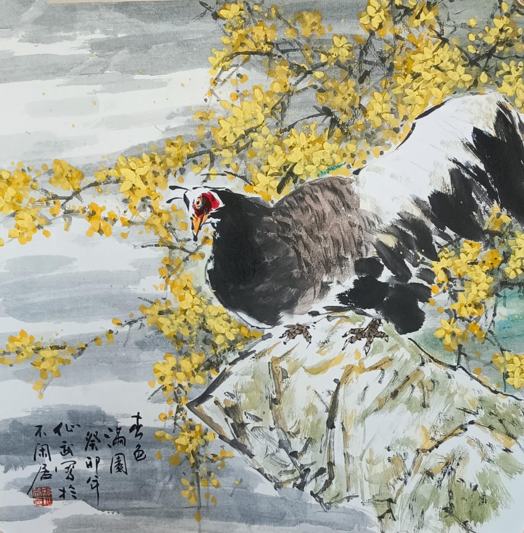 品鉴与收藏:著名画家范作武先生近期褐马鸡画作赏评