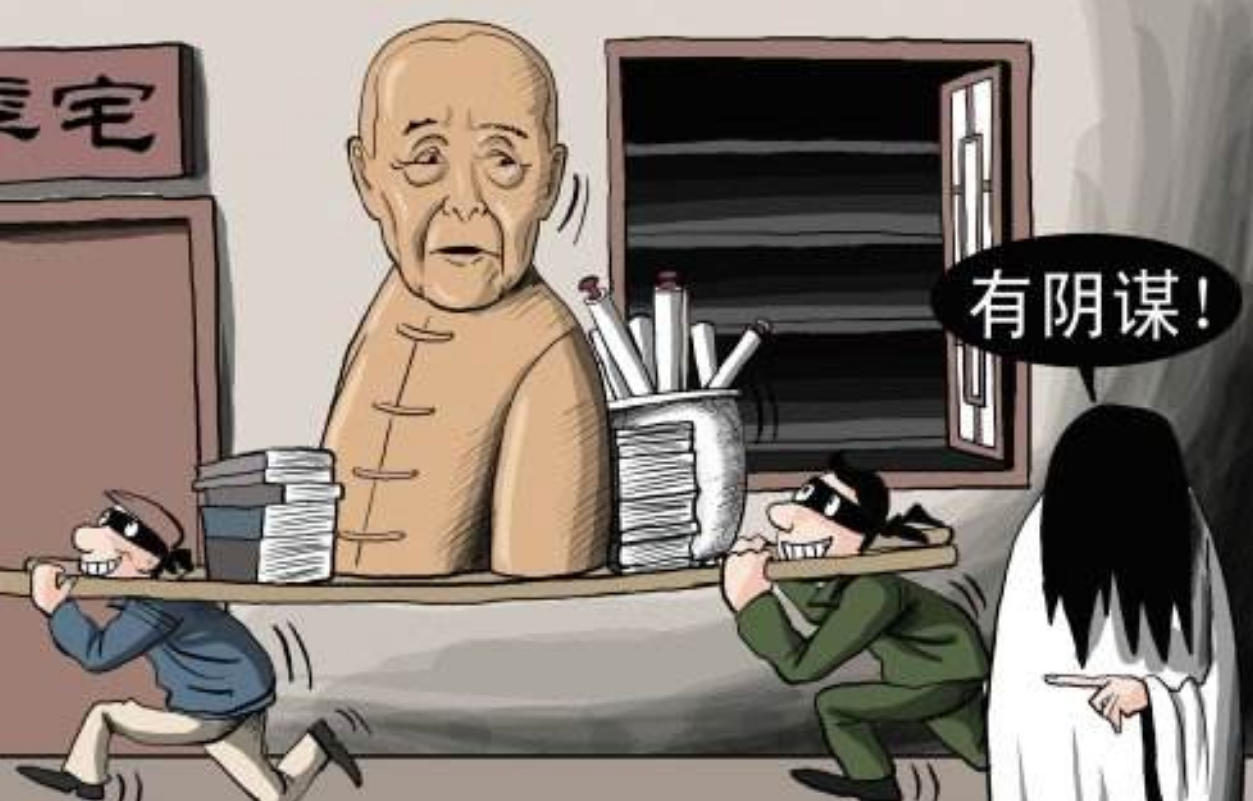 季羡林故居被盗案始末:秘书干女儿砸窗洗劫藏书,法庭上表情搞笑