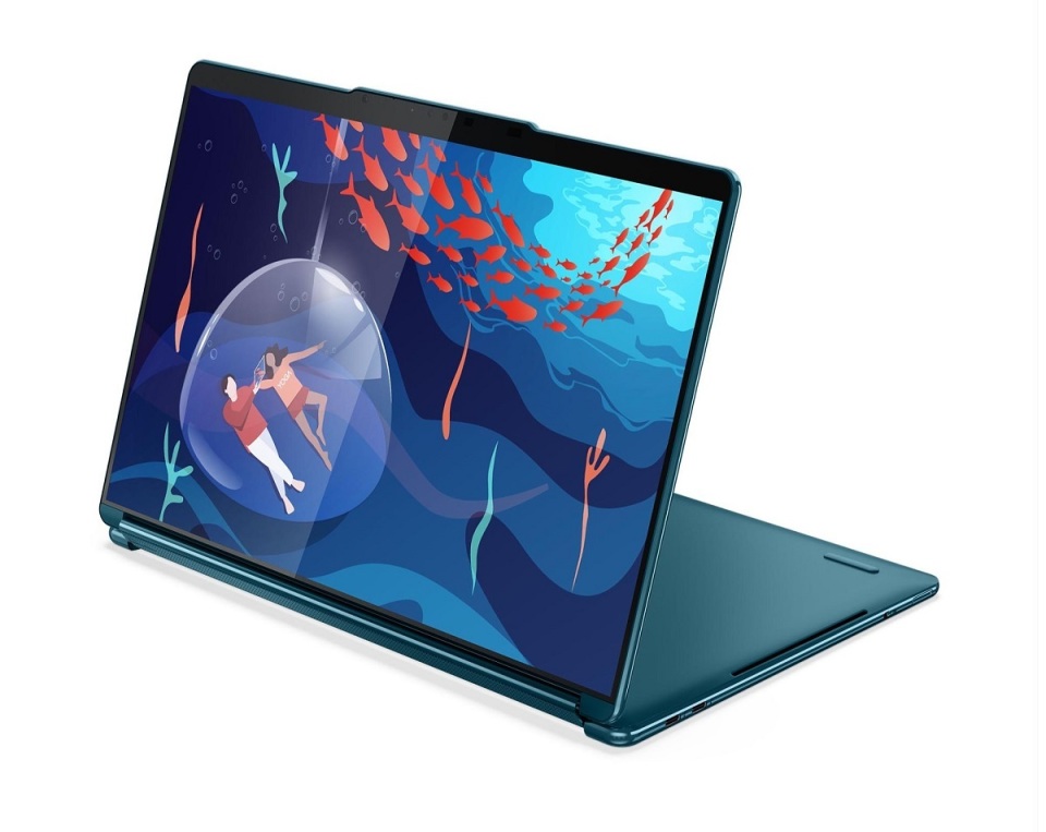 联想推出配备双 2.8k 显示屏的 yoga book 9i