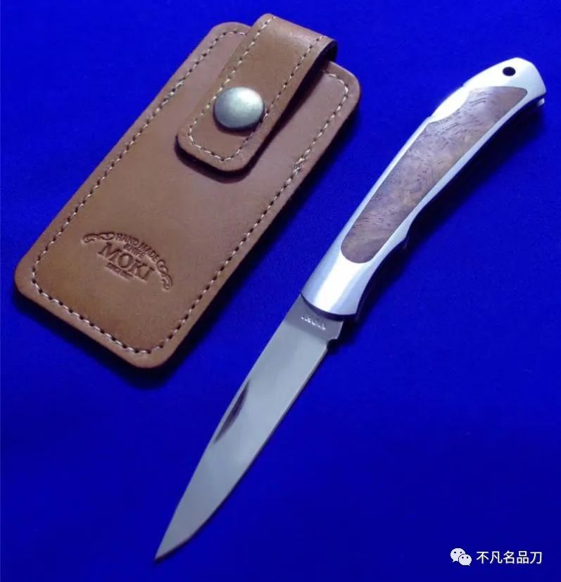 日本moki 背面锁绅士迷你口袋小折刀 镜面