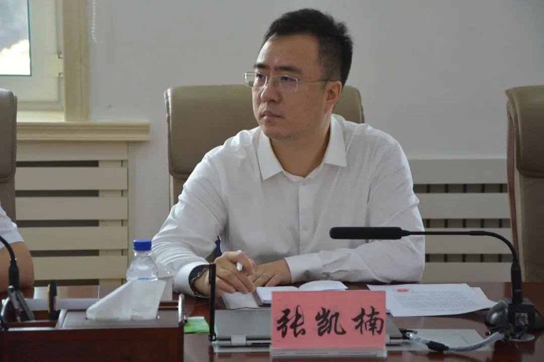 农安县委常委,政法委书记张凯楠率政法委班子到农安法院调研指导工作