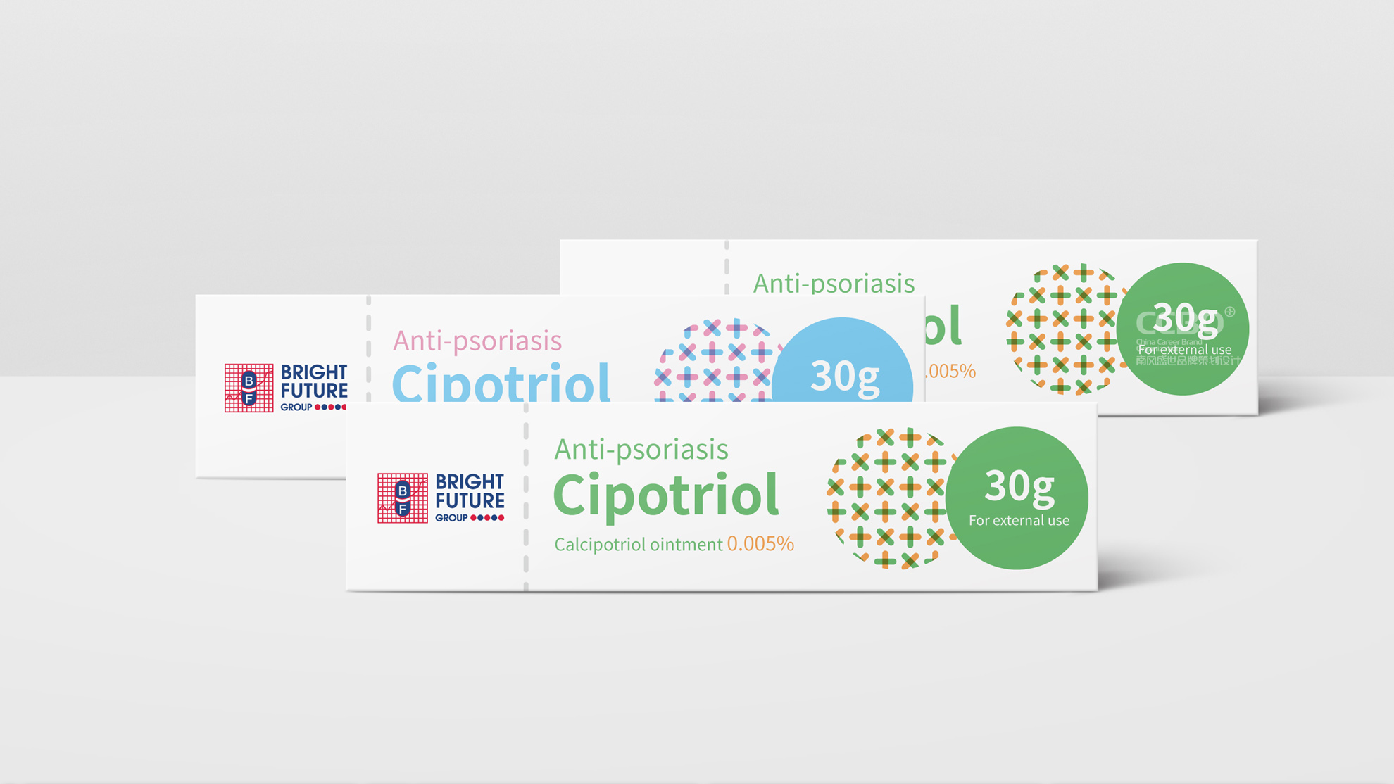 卡泊三醇軟膏製藥醫藥包裝設計