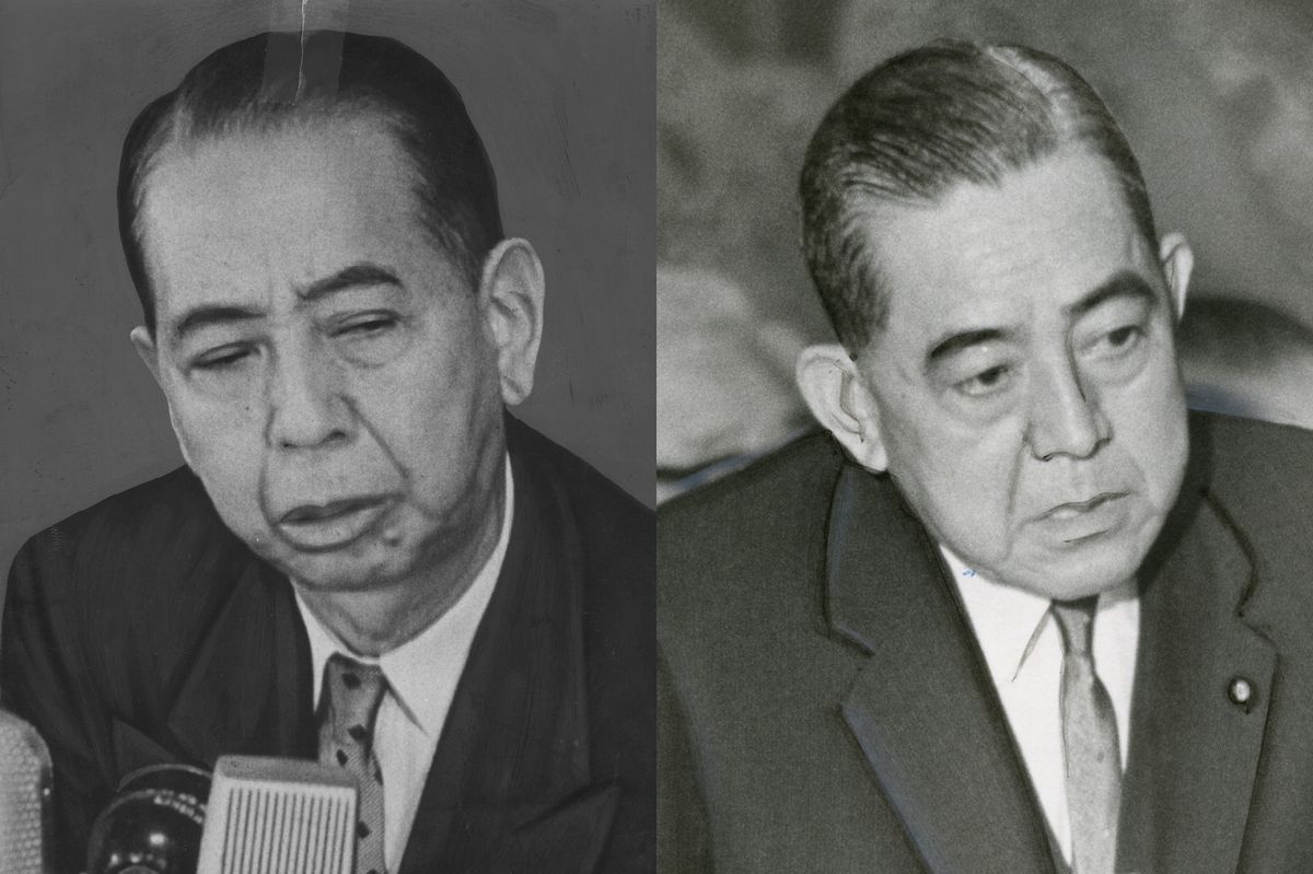 1960年7月14日,安倍晋三外祖父,甲级战犯岸信介遇刺