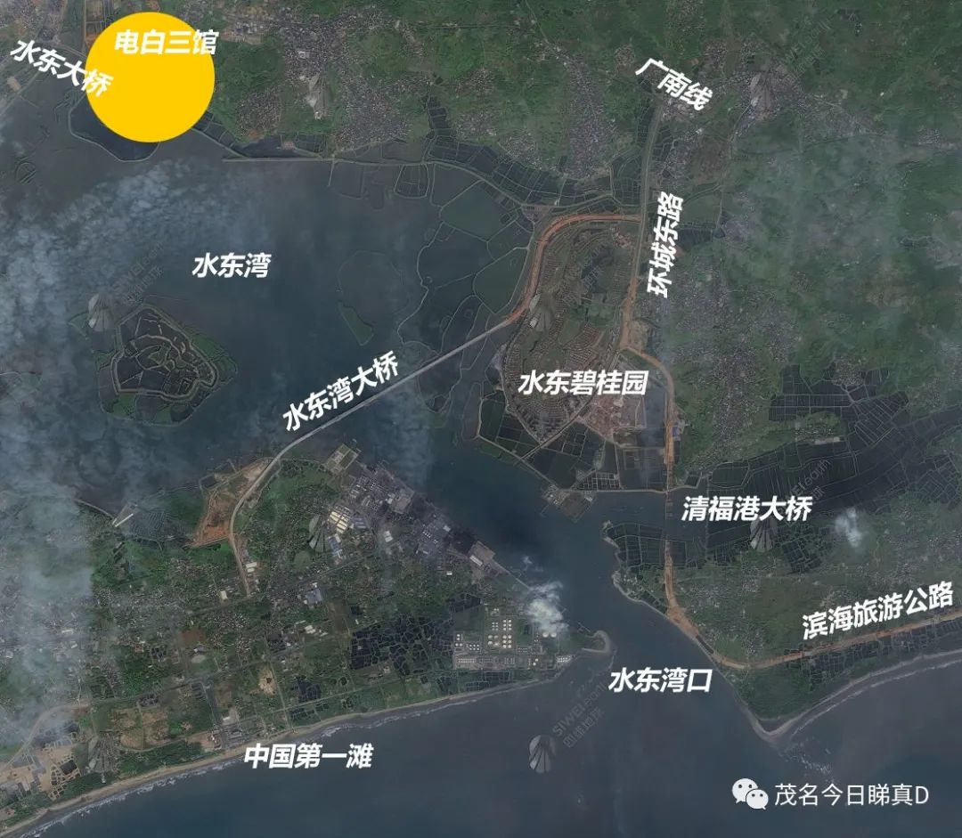 电白启动区最新规划出炉,茂名断头多年的登步跨海大桥打通有望!