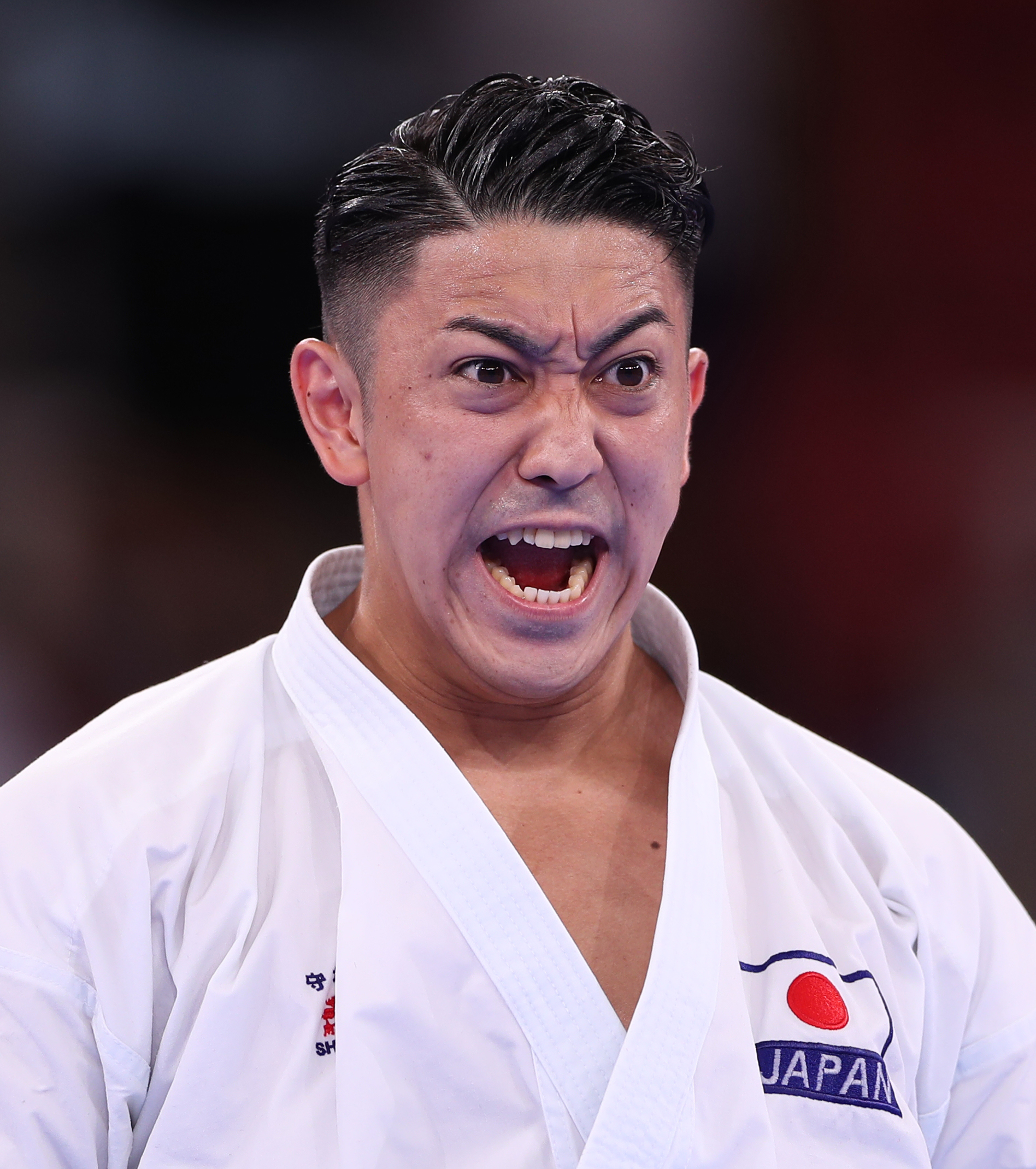 空手道——日本选手获男子个人型项目金牌