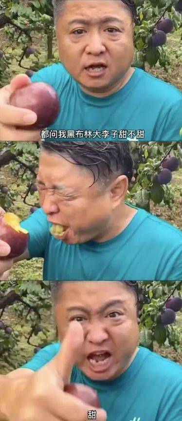 网红直播卖货翻车现场:戴上痛苦面具说这李子真甜,全是套路