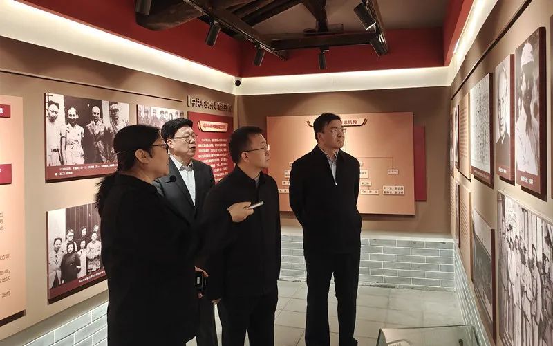 董晓林调研驻村帮扶工作和红色外事资源