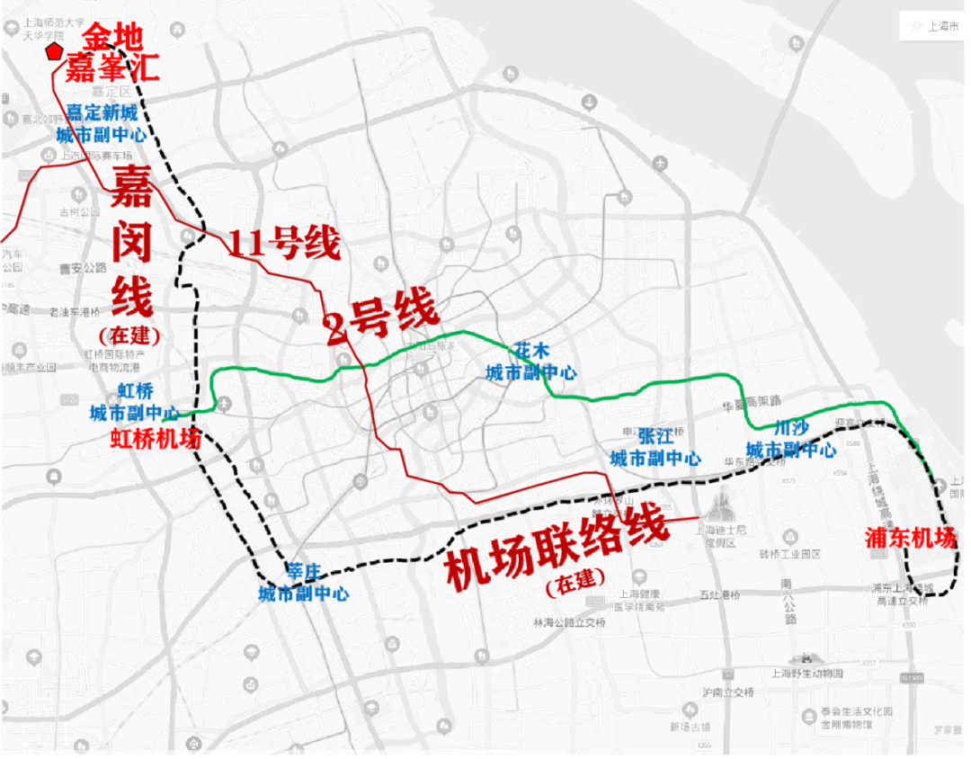 嘉定13号线地铁线路图图片