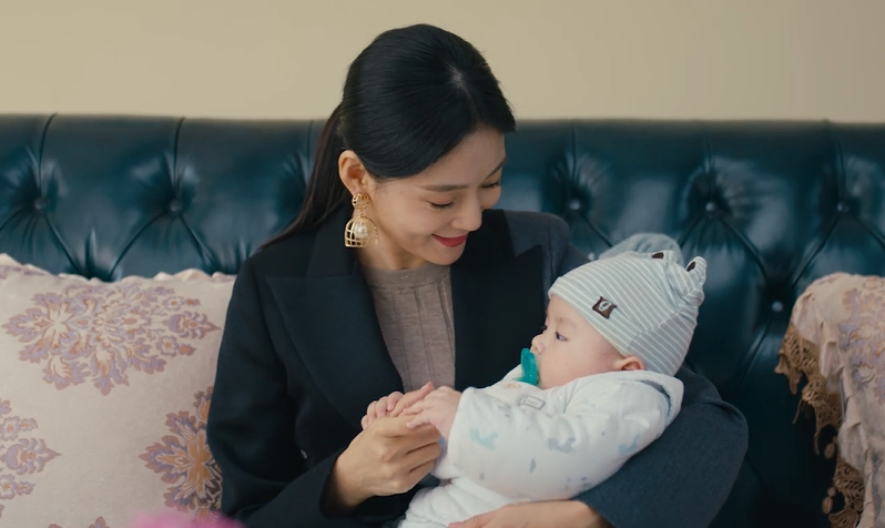 电视剧《我是真的爱你》正在热播, 李美娥被萧嫣赶出月子中心之后