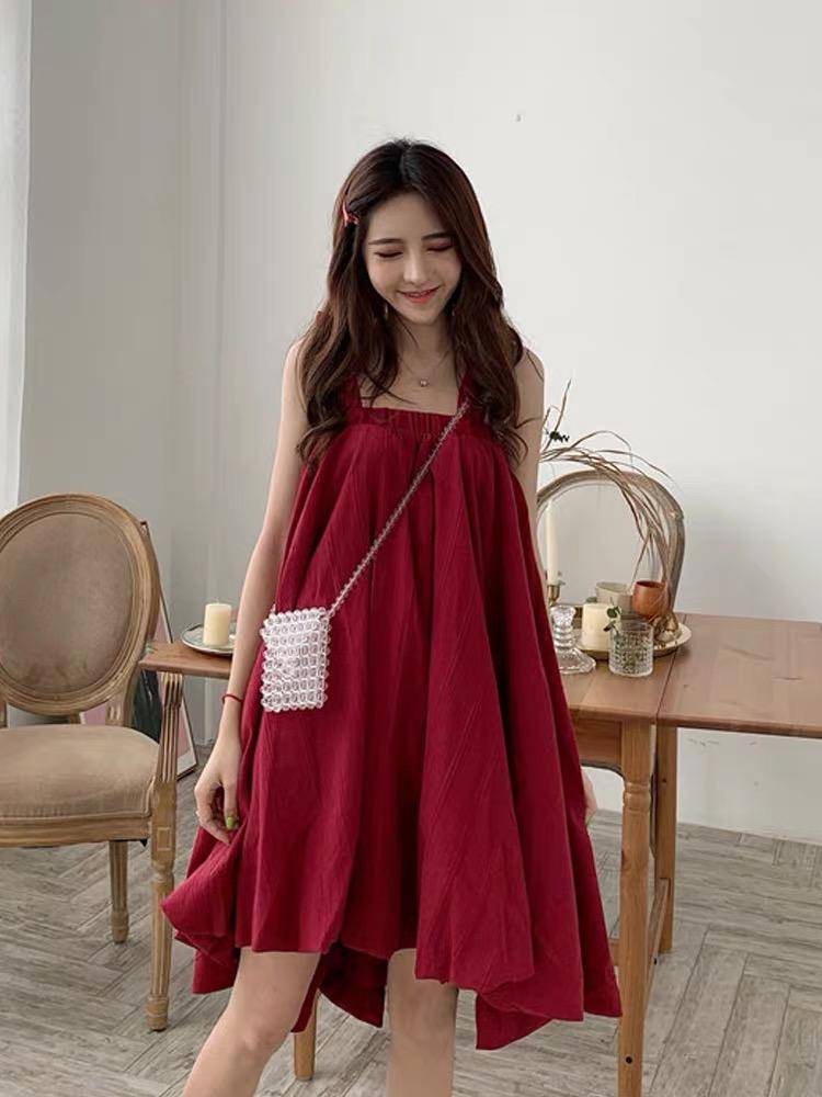 "花苞裙"直戳你的少女心,清新减龄又可爱,激发男友保护欲