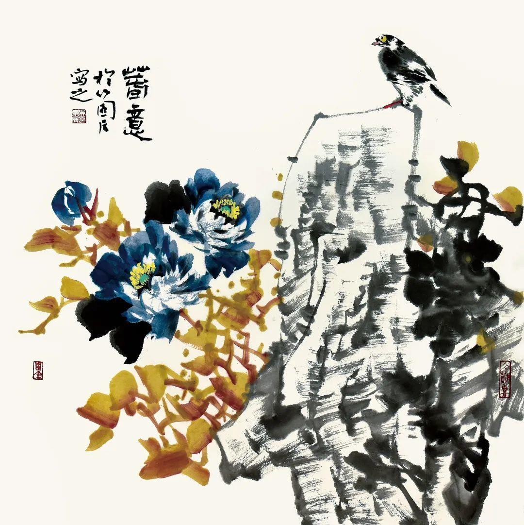 艺开善花——吴东民花鸟画小品欣赏