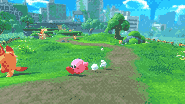 真正的猛男,最近都在玩 switch 的星之卡比