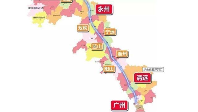 广州到湖南高铁线路图图片