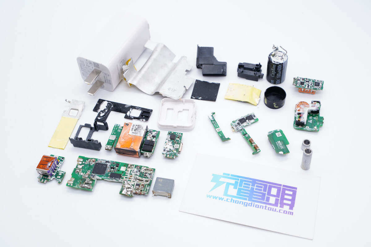 六款华为65w usb-c快充充电器拆解汇总
