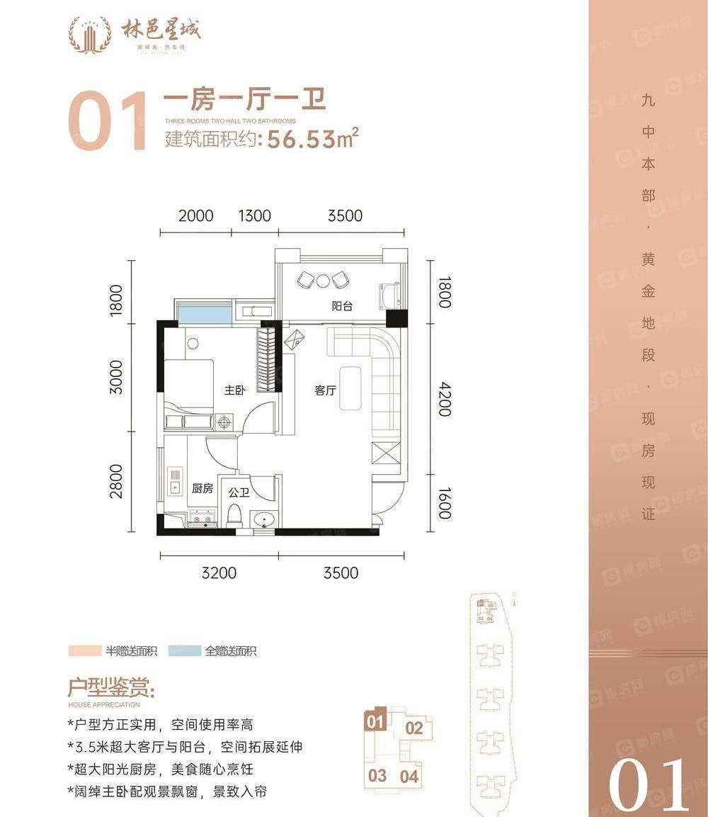 郴州林邑星城户型图图片