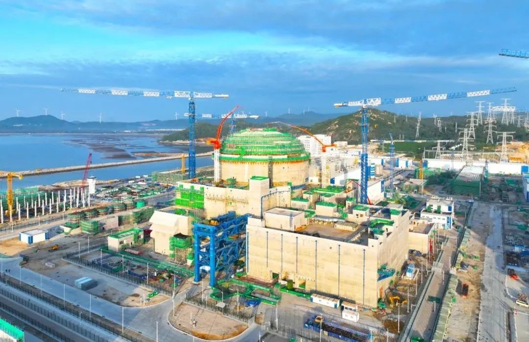 华龙一号漳州核电1号机组主体结构全线完工