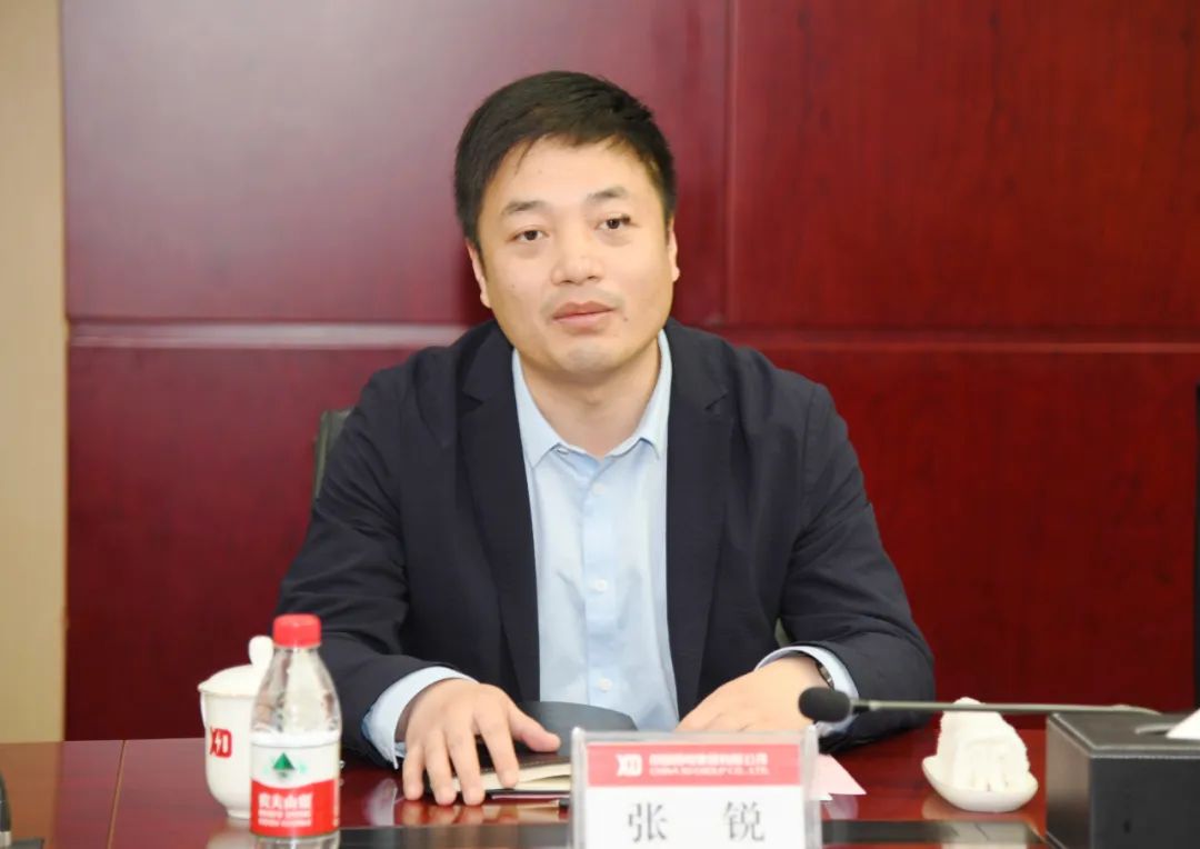 中国西电集团董事长丁小林会见中国物流股份有限公司副总经理张锐