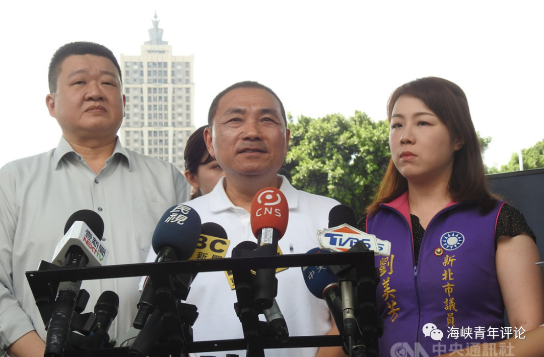 "中选会"也会办"绿委"侯友宜罕见表态对民进党不满