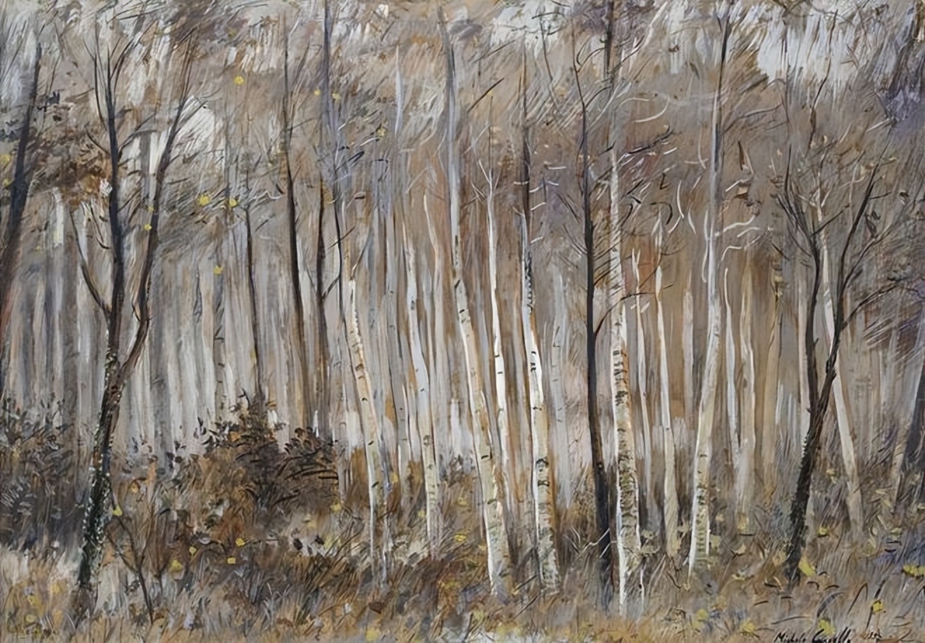 格外壮美,美丽绝伦的风景油画︱意大利艺术家米歇尔·卡斯切拉作品