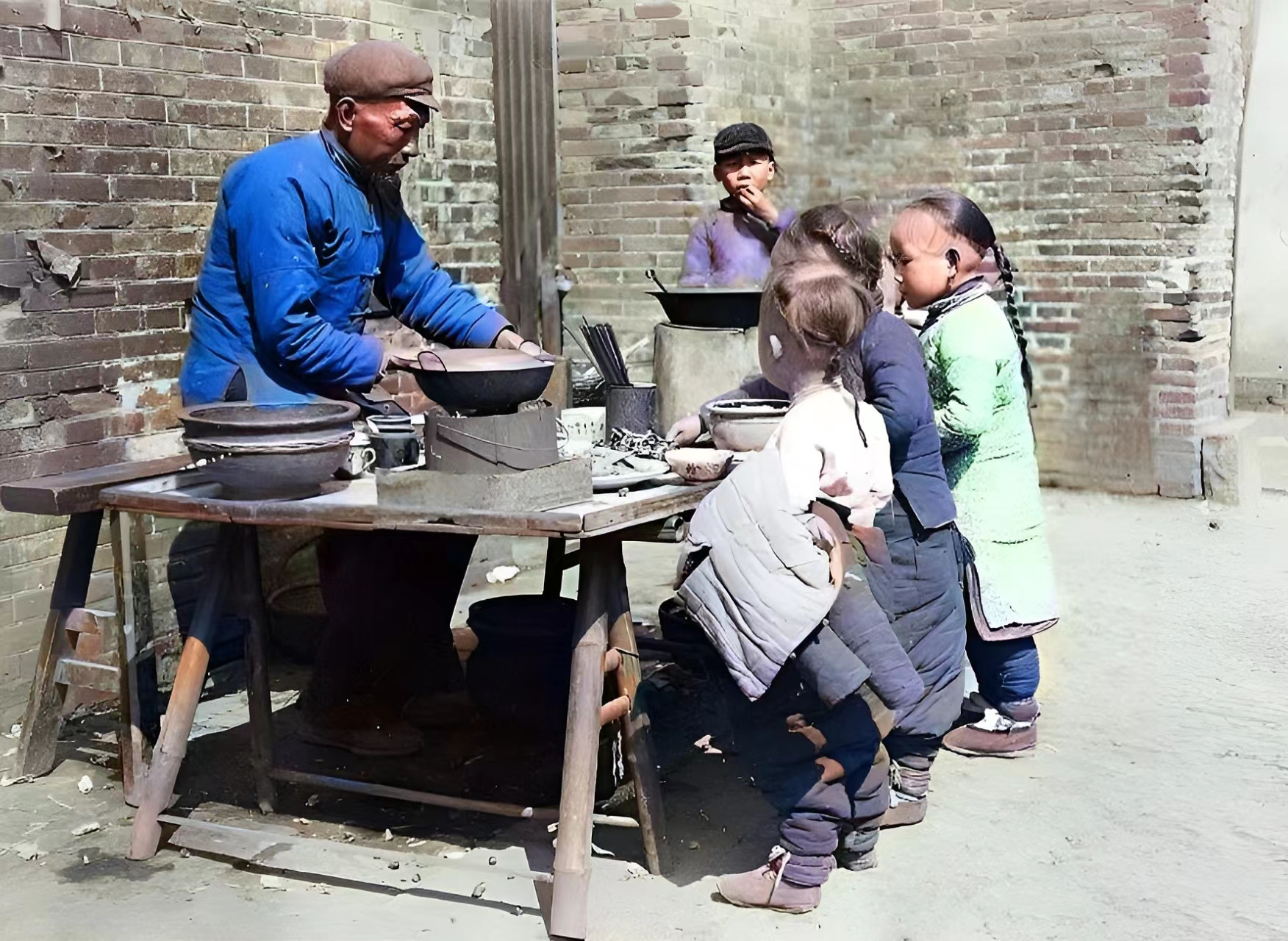 民国时期百姓伙食图片