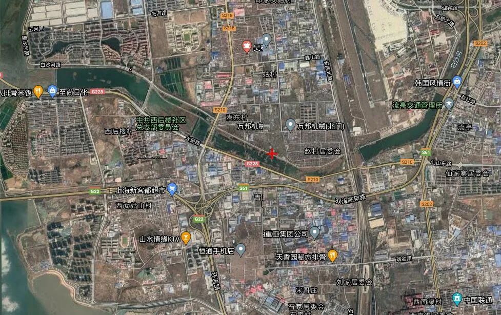城阳白沙河南岸污水管线将改道