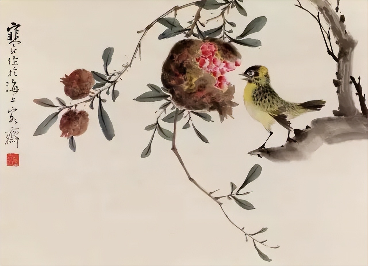 100幅小写意花鸟画︱江寒汀作品