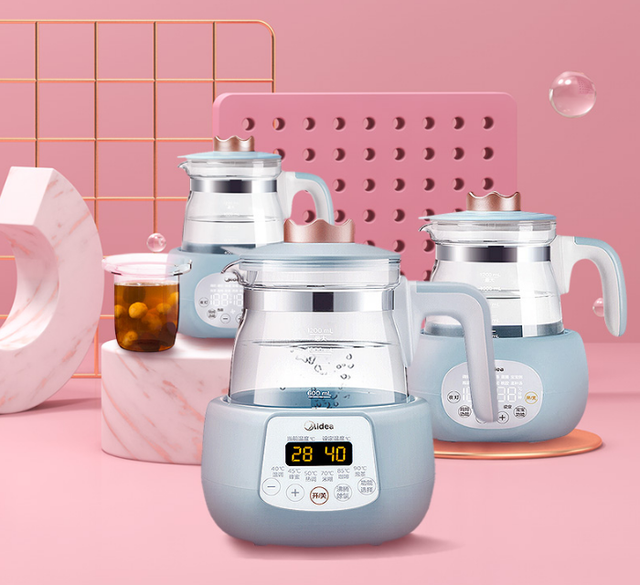 好物分享:美的婴儿恒温水壶1.2l,多功能母婴冲泡神器!