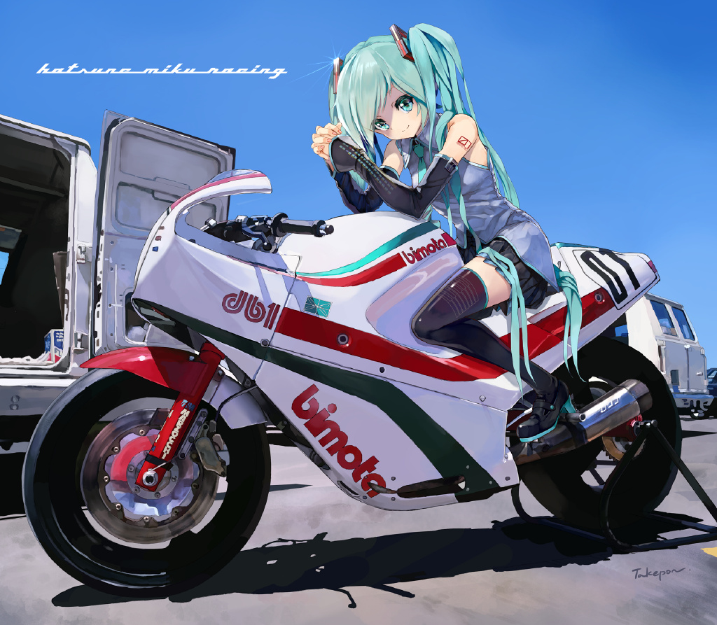 二次元美少女「第274期」美少女与机车!