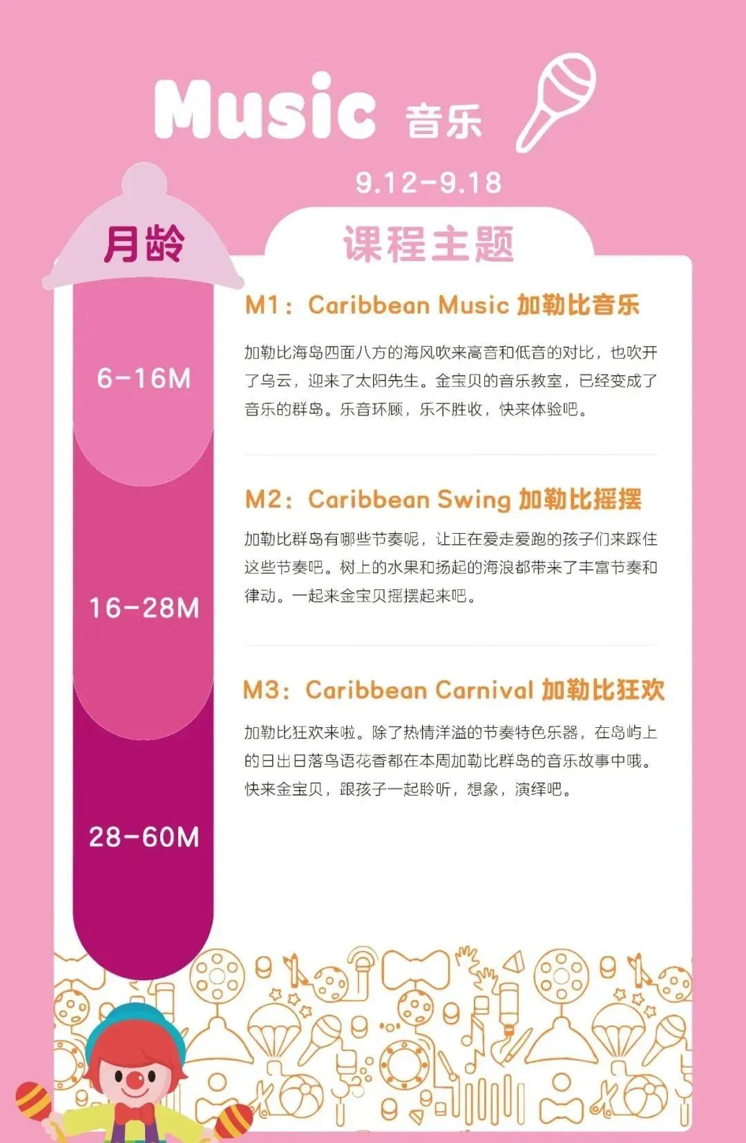重要播报|金宝贝课程主题早知道(9.12-9.18)