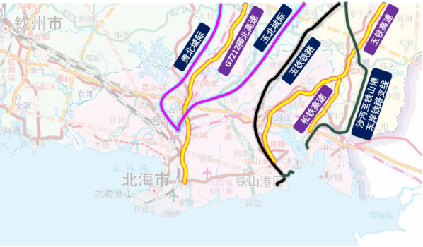 北海市十四五交通规划出炉,高铁,国际机场,轻轨,高速等在列