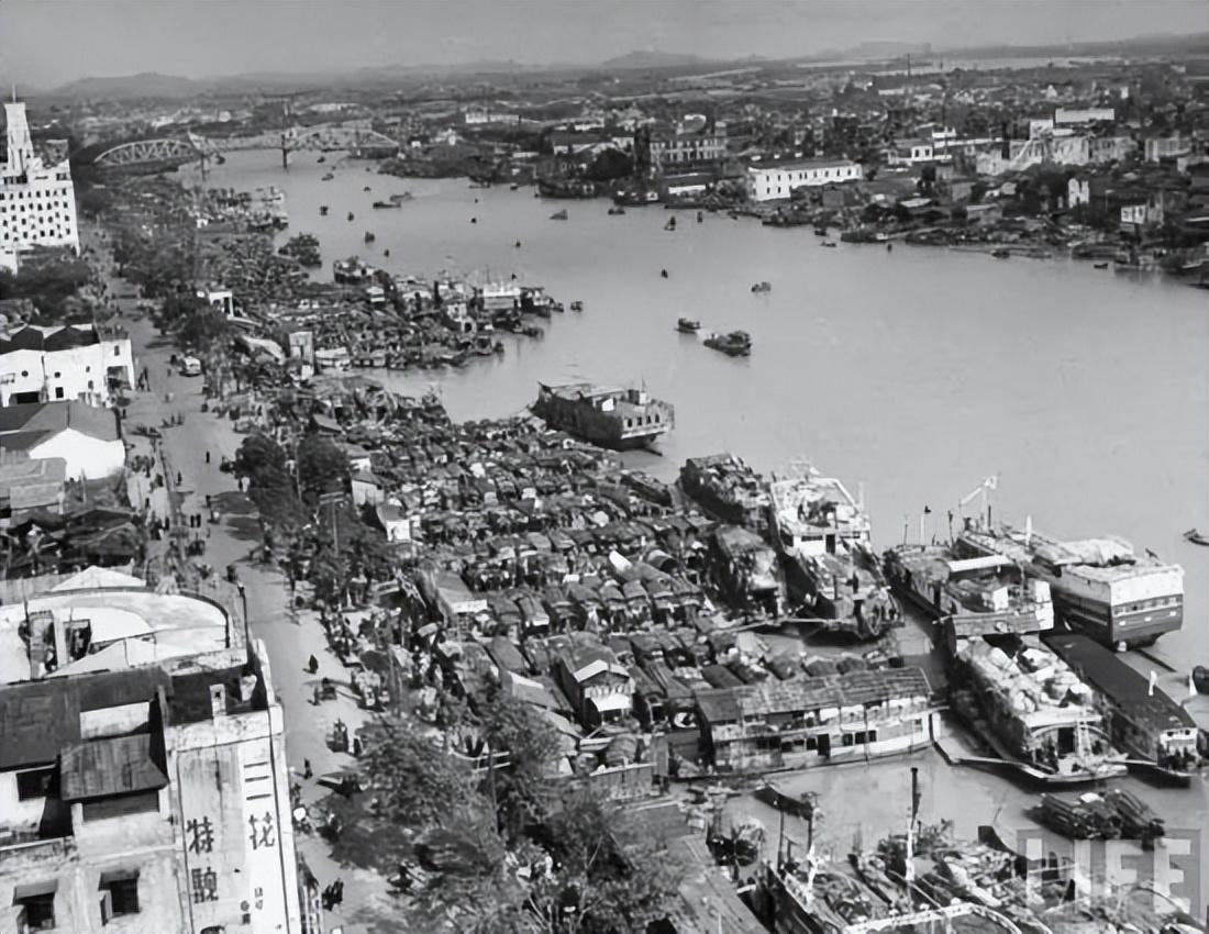 40年代老照片:旧社会的中国城市,没有想象中落后