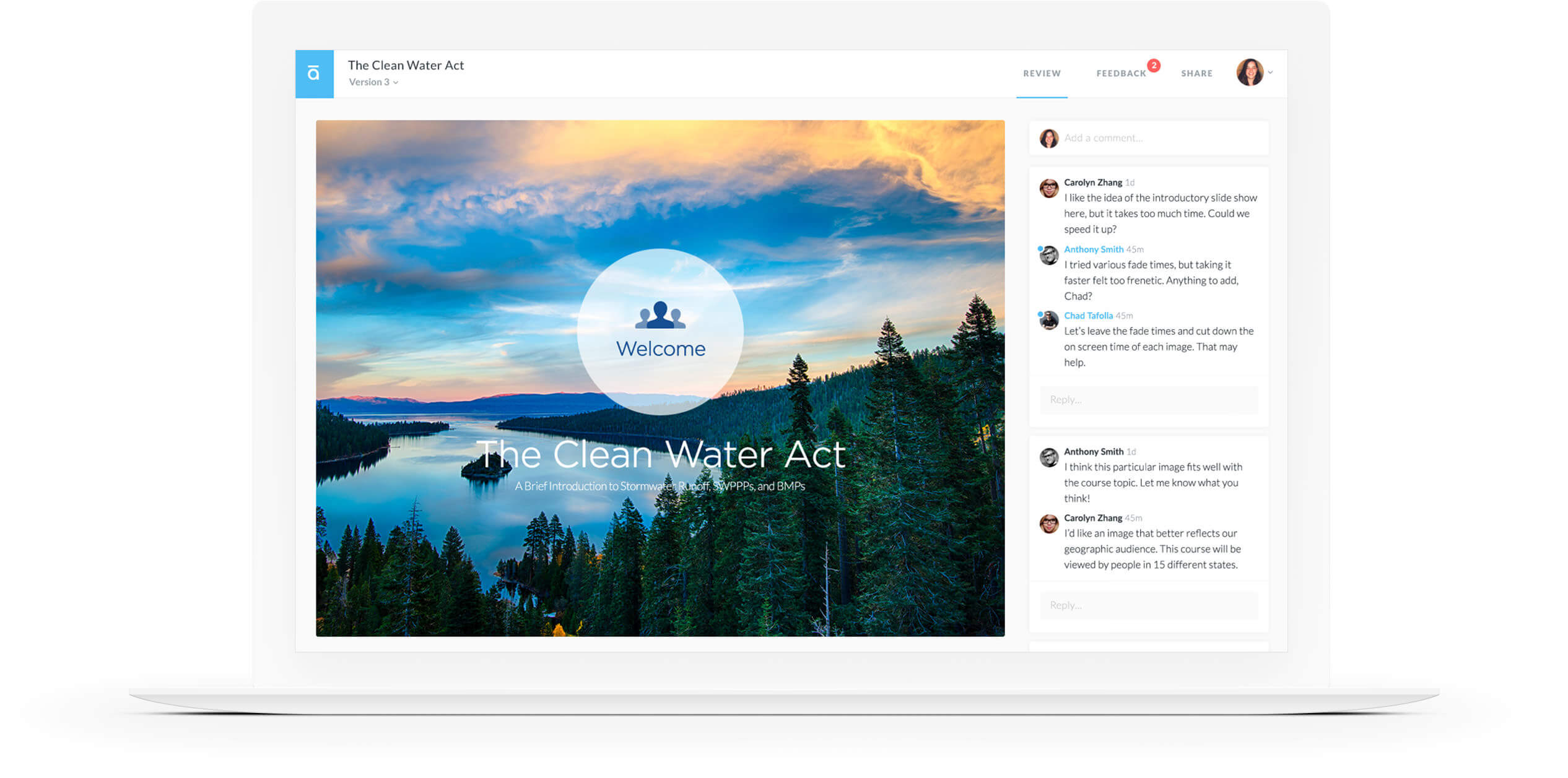 articulate360是一款全新理念的在线和移动学习课件制作工具