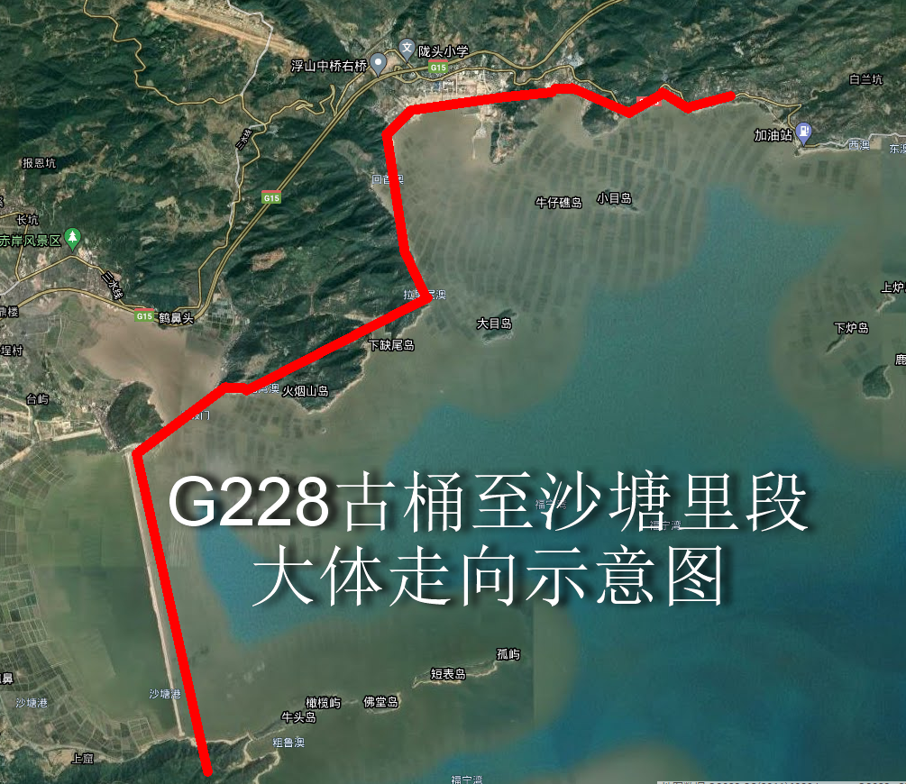 上海g228国道规划图图片