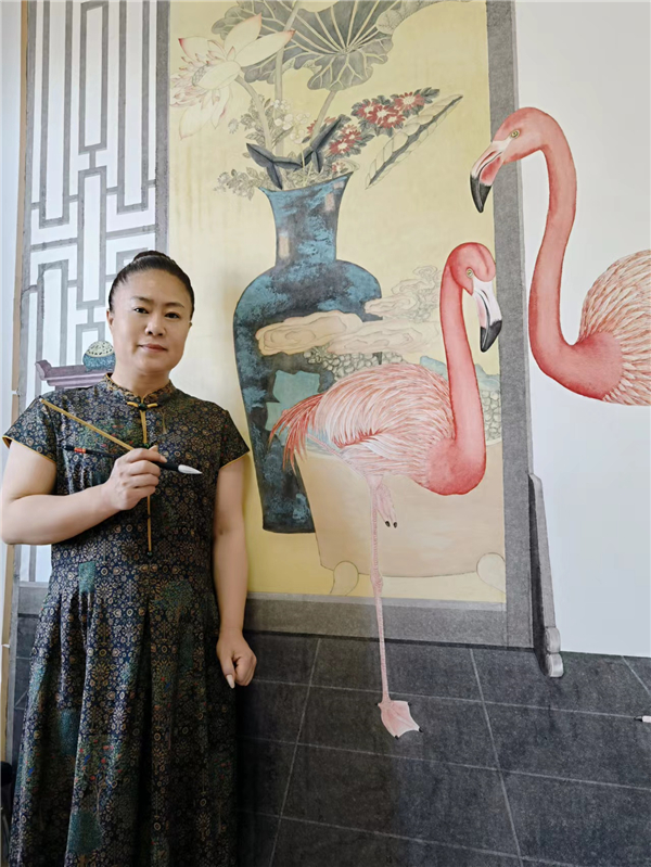 北京重彩画院十位女画家邀请展