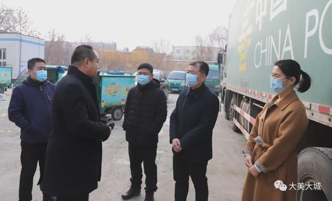 大城县宣传部长郑金明走访慰问一线工作人员