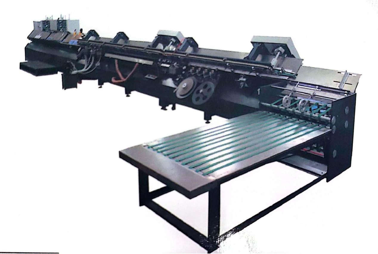 聚邦园区优秀产品展示——配页冷胶包本机