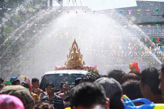 今年泰国宋干节仍然禁止泼水