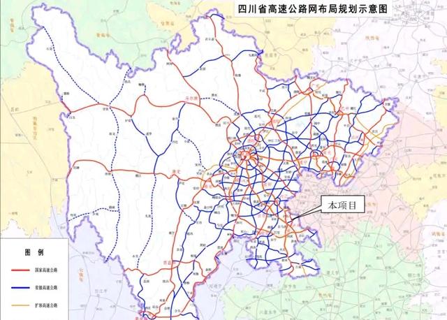 四川高速路网规划,川东川南加密加密再加密