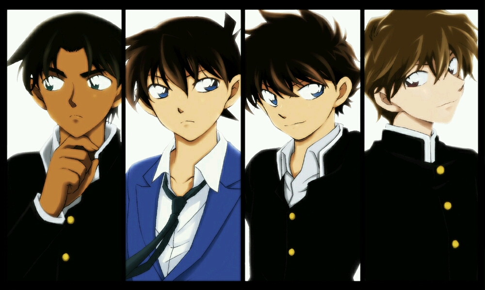 动漫里的"王炸"组合,如果工藤服部白马基德一起破案