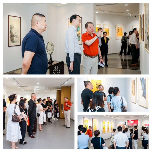 中国民生银行苏州分行主办国家一级美术师阎峰中国画画展