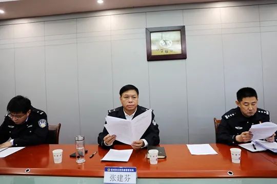 张建芬总队长督导检查沧州市秋冬季道路交通安全整治"百日会战"行动并