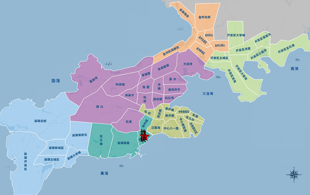 土地成交|2022年主城土地首拍,华润摘得大连高新中心板块土地