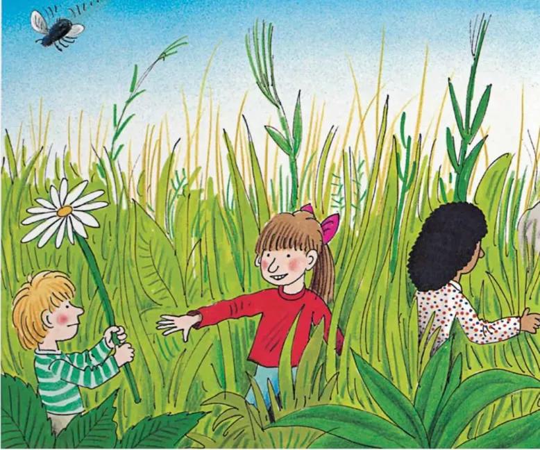 跟孩子一起读绘本《in the garden》花园探险