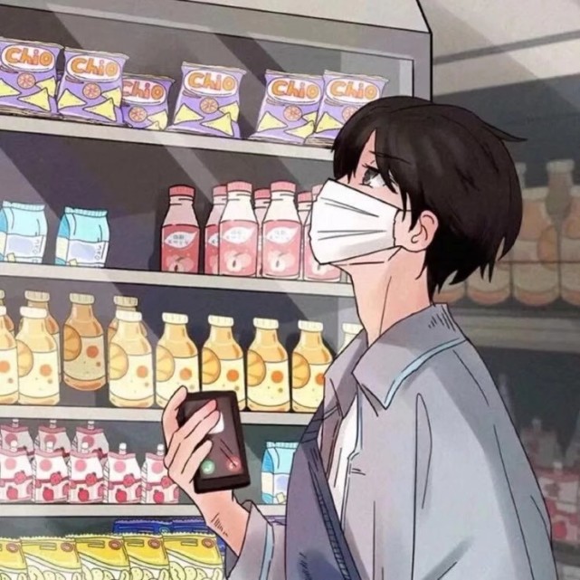 便利店头像:喜欢的歌静静听,喜欢的人远远看